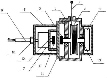 水下用拉繩位移傳感器