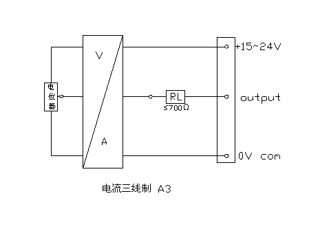 我司拉繩位移傳感器各種輸出原理及接線圖