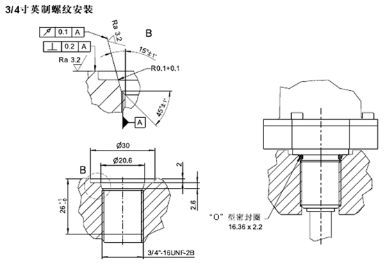磁致伸縮位移傳感器缸蓋加工
