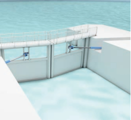 磁致伸縮位移傳感器在鎖啟閉應(yīng)用