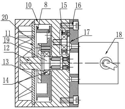 一種測量和繞線分開的拉繩位移傳感器