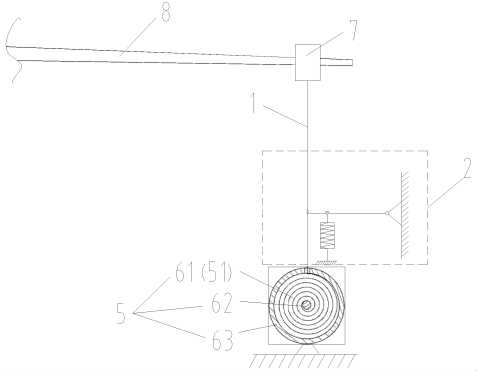 拉繩位移傳感器的拉線安裝結(jié)構(gòu) 拉繩位移傳感器的拉線安裝結(jié)構(gòu)