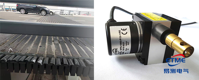 港珠澳大橋應(yīng)用拉繩位移傳感器測(cè)量橋面鏈接縫